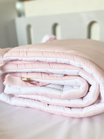 Bumper Rosado y Blanco