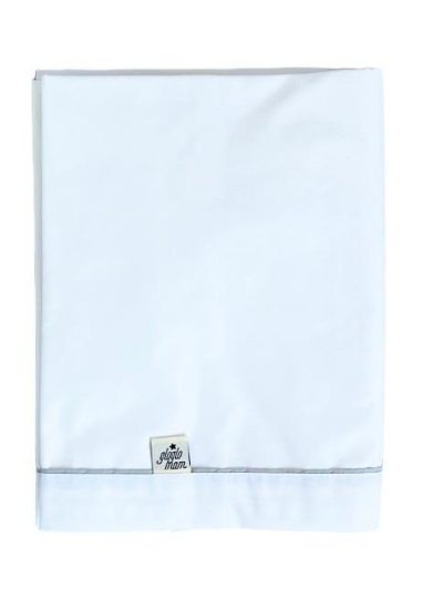 Juego de Sábanas Ribete Gris