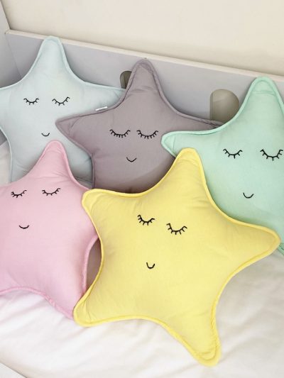 Cojín Decorativo Estrella con carita