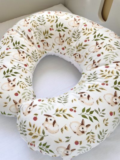 Cojín Lactancia Conejitoss silvestres