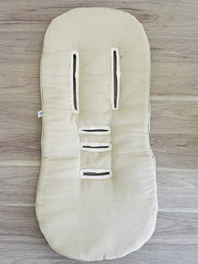 Colchón de coche lino beige